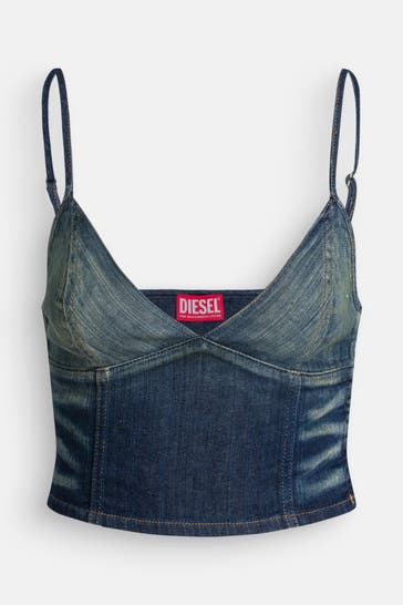 DIESEL Top 'Fulvy' dunkelblau