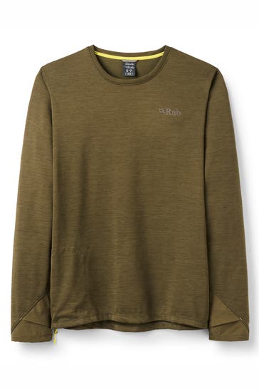 RAB Longsleeve 'Staden' dunkeloliv