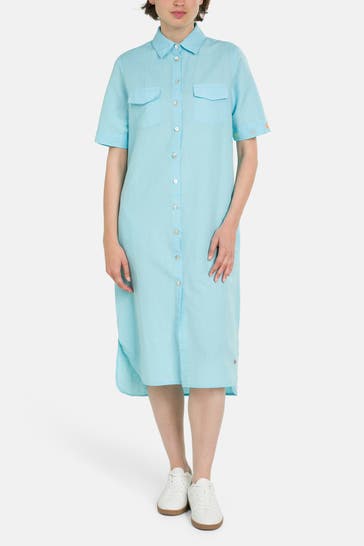 FRIEDA & FREDDIES NY Midikleid aqua