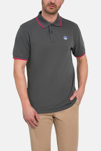 NORTH SAILS Polo-Shirt grau