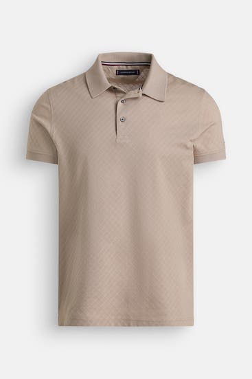 TOMMY HILFIGER - Polo-Shirt beige