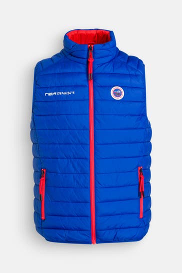 NEW ZEALAND AUCKLAND Steppweste 'Boggy Pond' königsblau