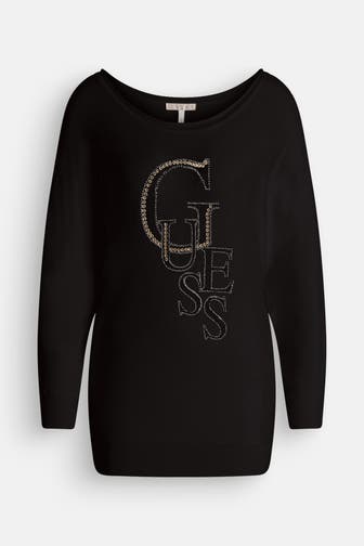 GUESS Longsleeve schwarz