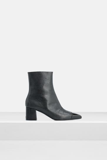 FERRAGAMO Stiefeletten 'Sambi' schwarz