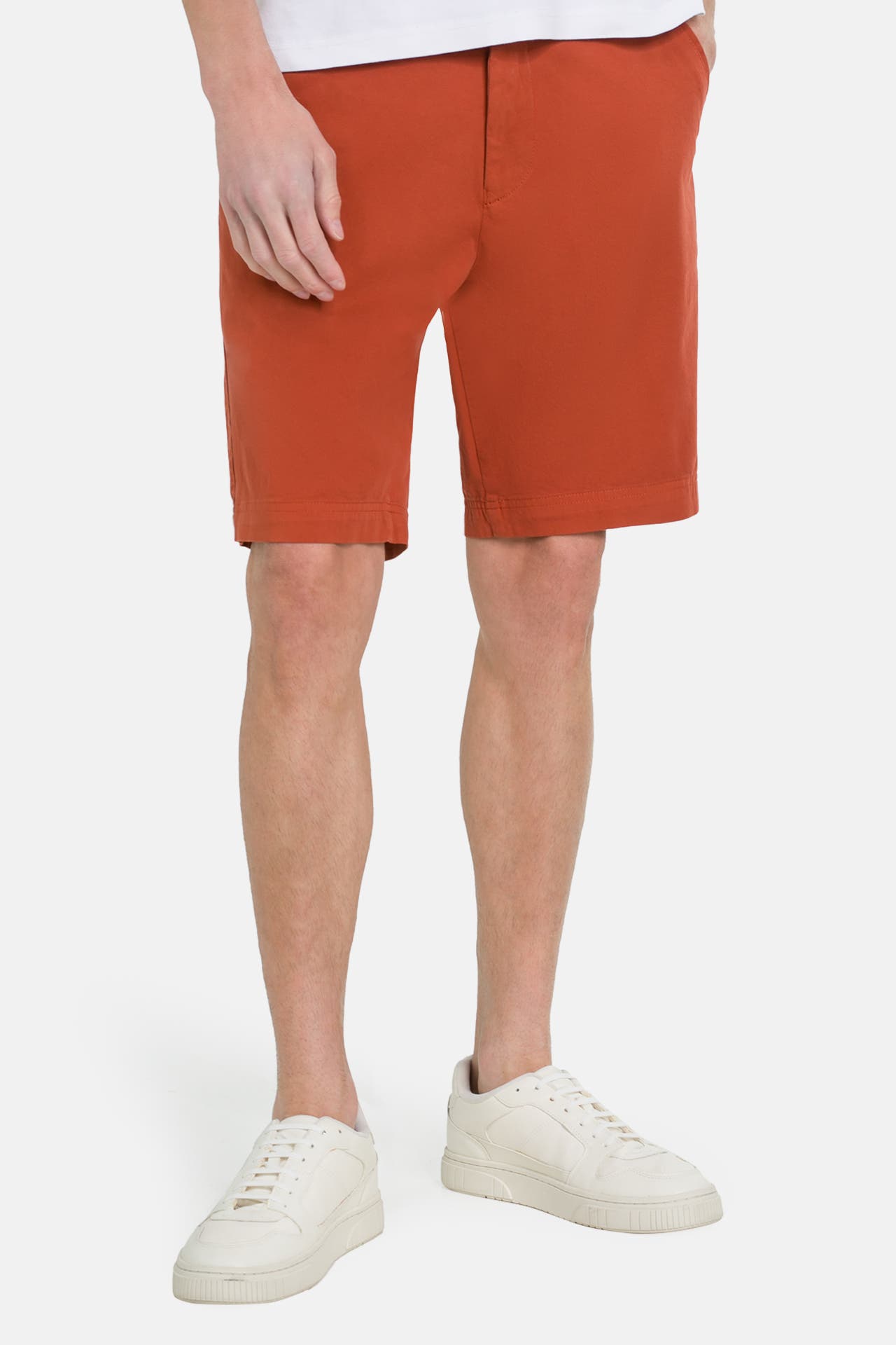 BOSS Chino-Shorts rostrot, Bild 1