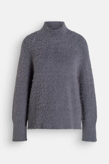 LUISA CERANO Strickpullover steingrau