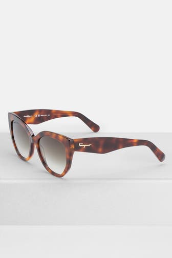 FERRAGAMO Sonnenbrille gemustert