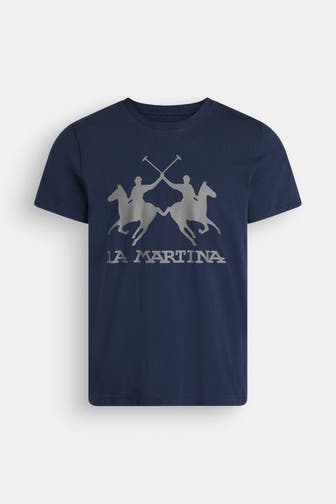 LA MARTINA T-Shirt dunkelblau