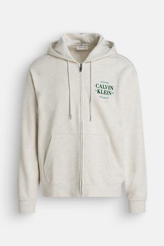 CALVIN KLEIN Sweatjacke greige