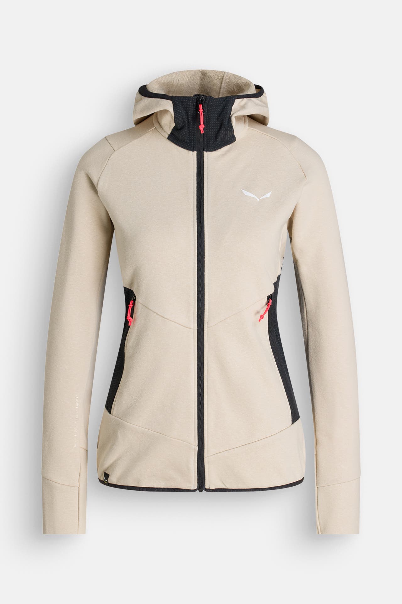 SALEWA Sweatjacke 'Lavaredo' beige, Bild 1