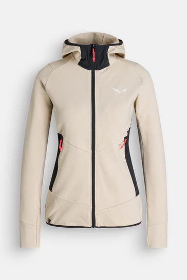 SALEWA Sweatjacke 'Lavaredo' beige