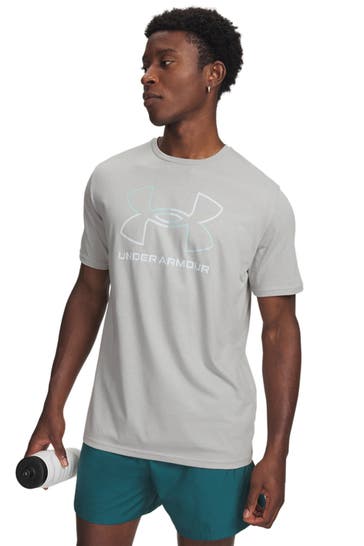 UNDER ARMOUR Grey-green T-Shirt