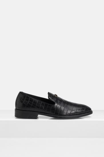 GIUSEPPE ZANOTTI Loafer 'Sorrento' schwarz animal