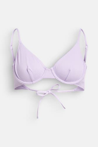 CK UNDERWEAR Bikini-Oberteil lavendel