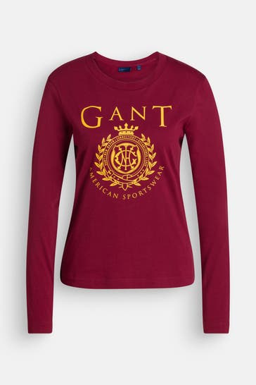 GANT Longsleeve burgunder