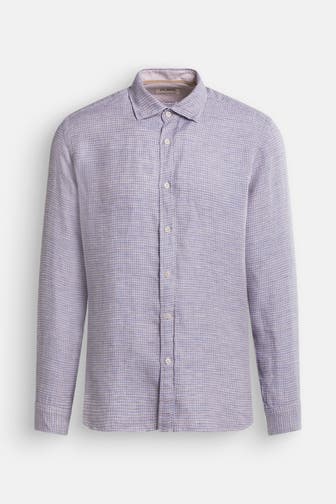 FIL NOIR Leinenhemd Regular Fit