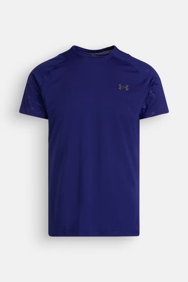 UNDER ARMOUR - T-Shirt 'Rush Emboss' königsblau
