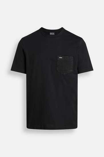 DIESEL T-Shirt schwarz