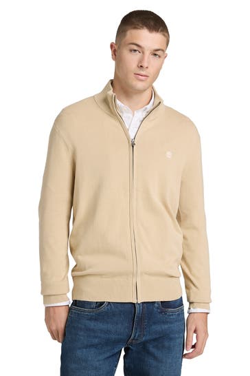 TIMBERLAND Strickjacke beige