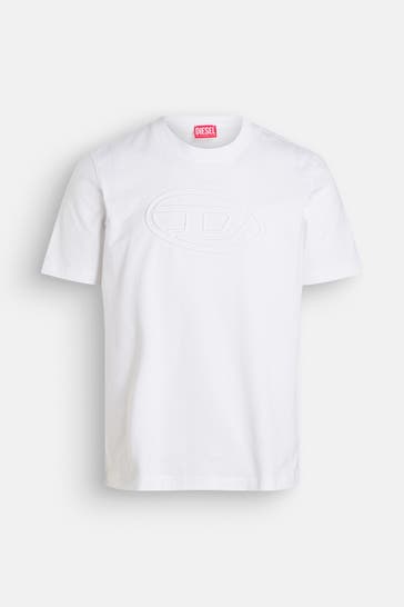 DIESEL T-Shirt weiß