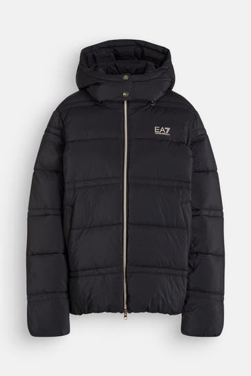 EA7 Steppjacke schwarz