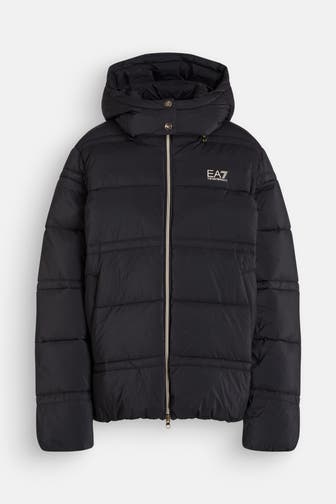 EA7 Steppjacke schwarz