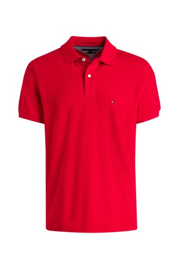 TOMMY HILFIGER Polo-Shirt rot