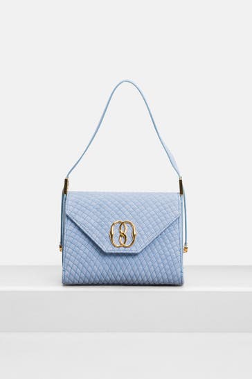 BALLY Schultertasche himmelblau
