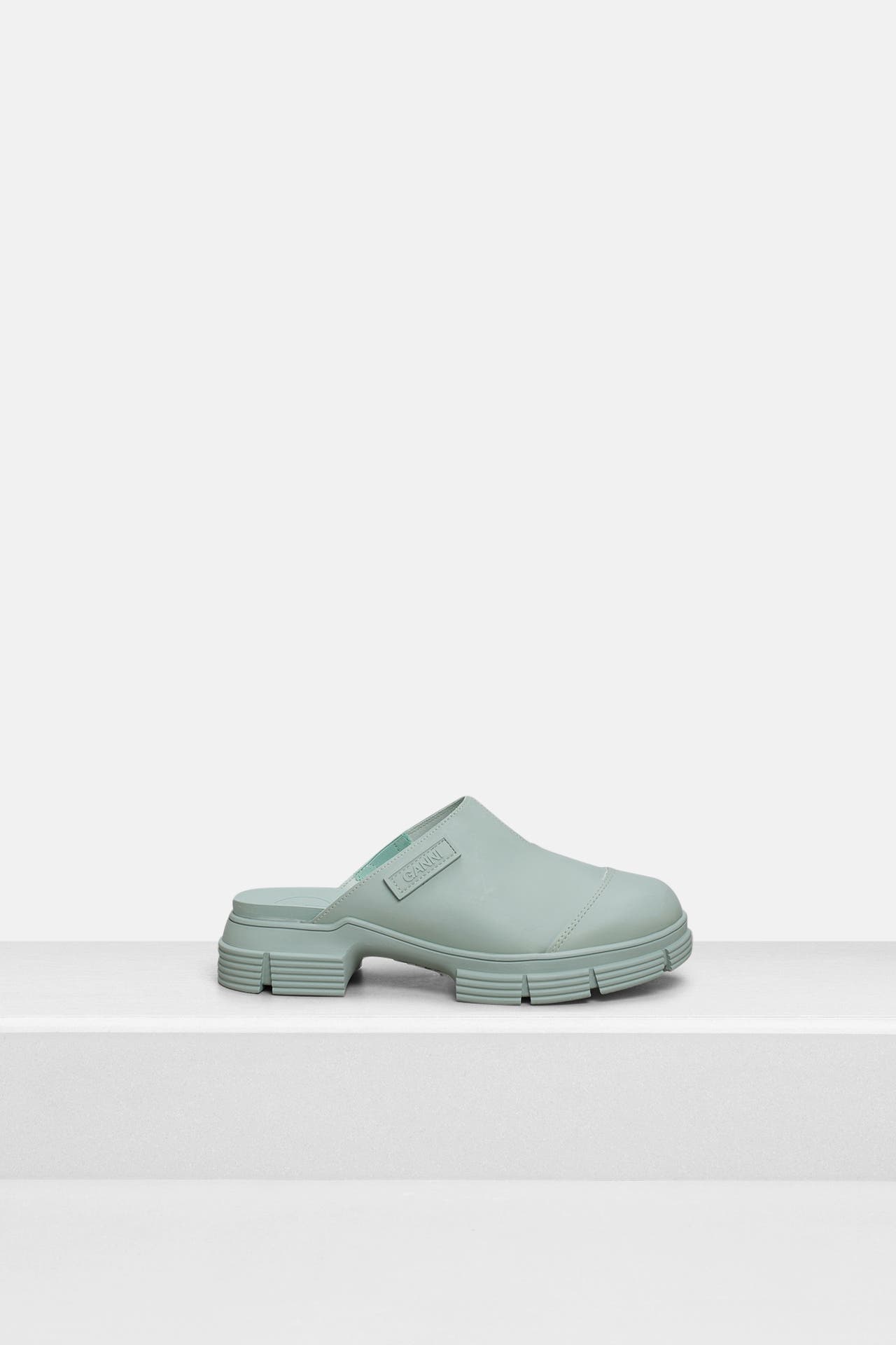 GANNI Clogs aqua, Bild 1