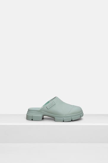 GANNI Clogs aqua