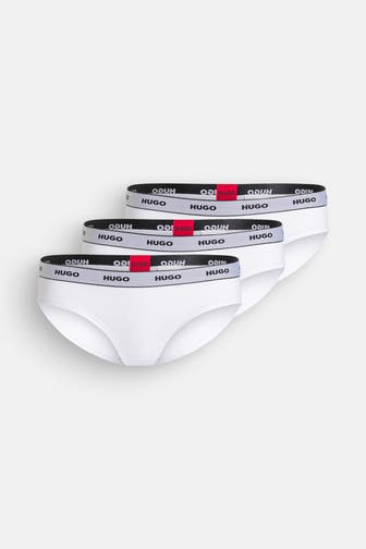 HUGO 3er-Pack Slips weiß