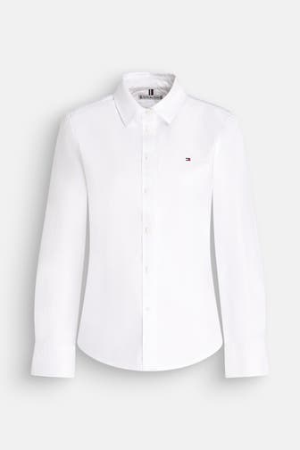 TOMMY HILFIGER Bluse weiß