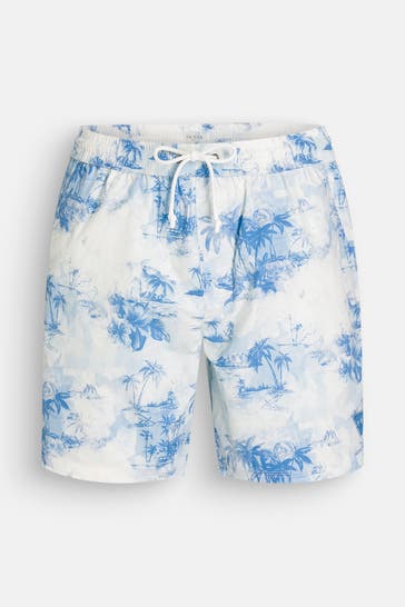 GUESS Badeshorts gemustert