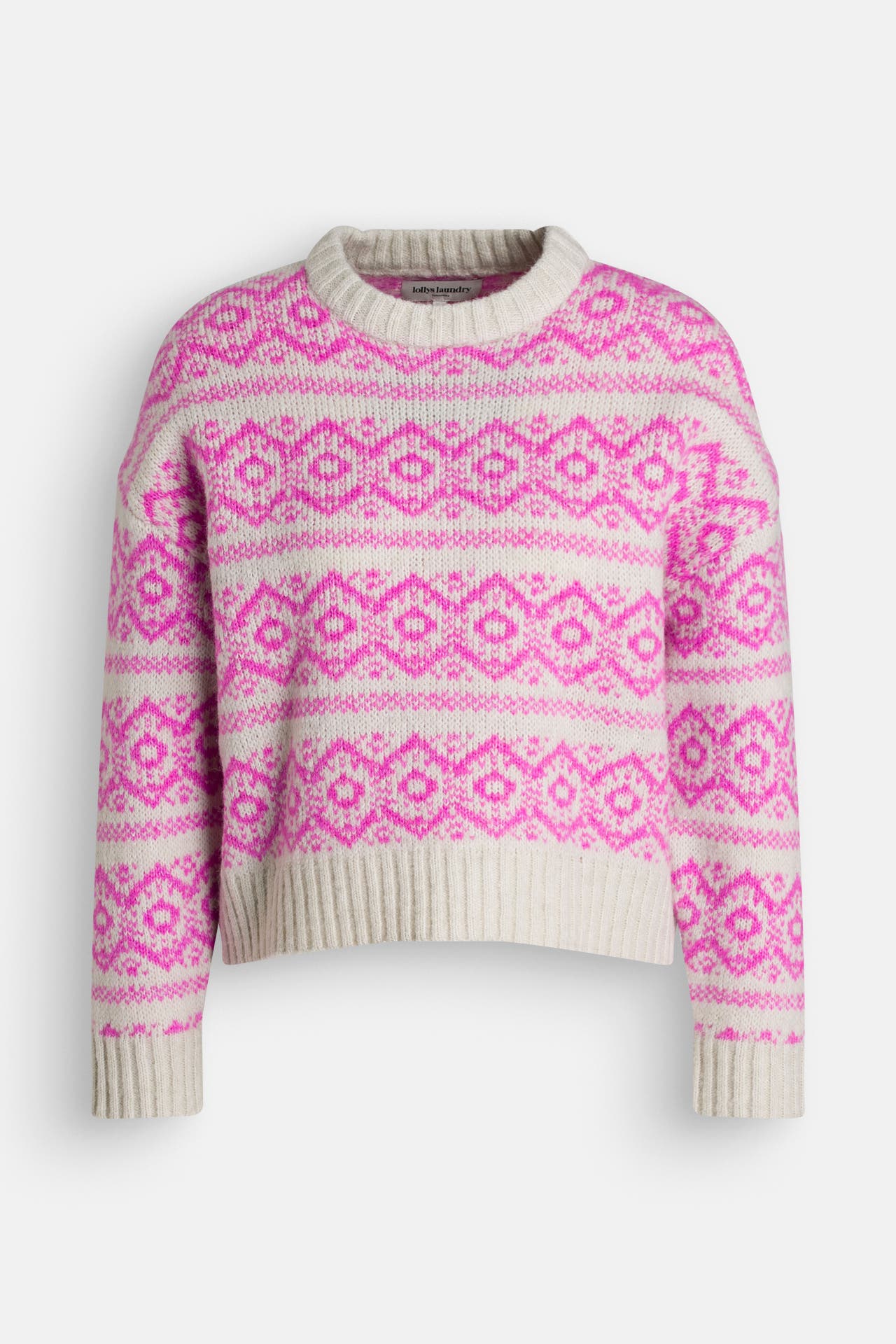 LOLLYS LAUNDRY Strickpullover 'Lottie' gemustert, Bild 1