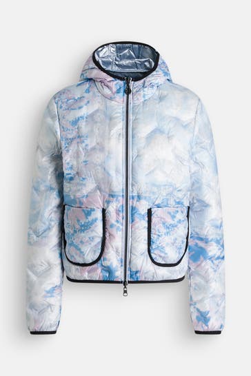 SPORTALM Wende-Daunenjacke eisblau