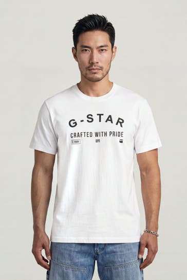 G-STAR White T-Shirt