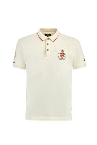 LA MARTINA Polo-Shirt ecru