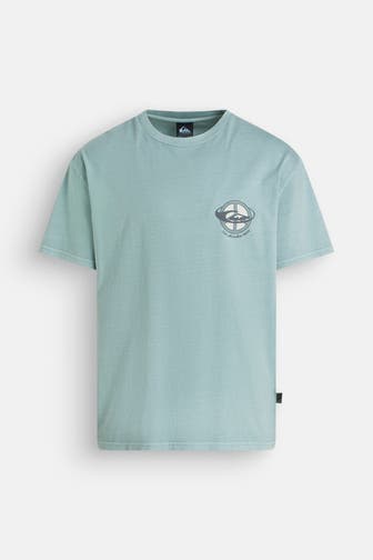 QUIKSILVER T-Shirt 'Wake up World' jade