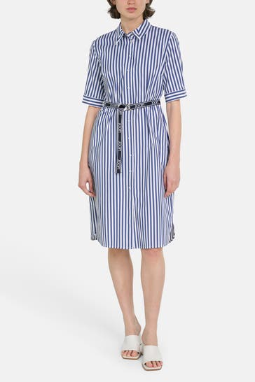 JOOP! Midikleid 'Dominique' gestreift