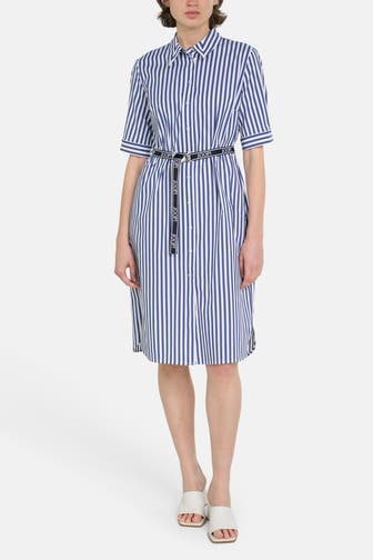 JOOP! Midikleid 'Dominique' gestreift
