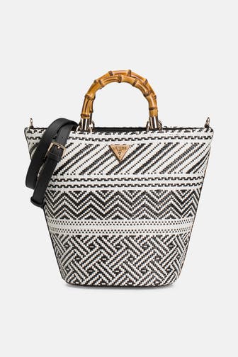 GUESS Handtasche 'Happyland' gemustert