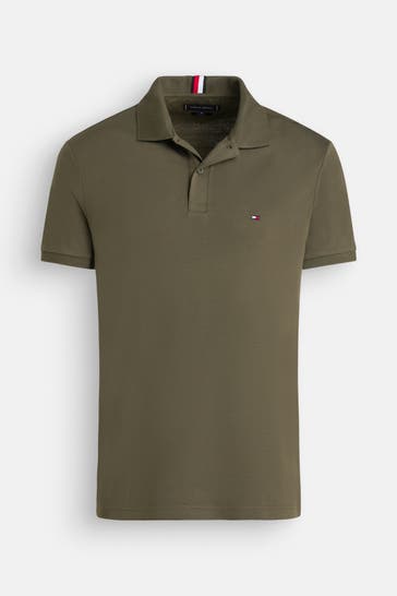 TOMMY HILFIGER Polo-Shirt khaki