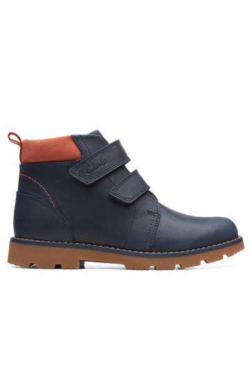 CLARKS Stiefel 'Heath' nachtblau