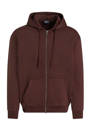 DIESEL Sweatjacke braun