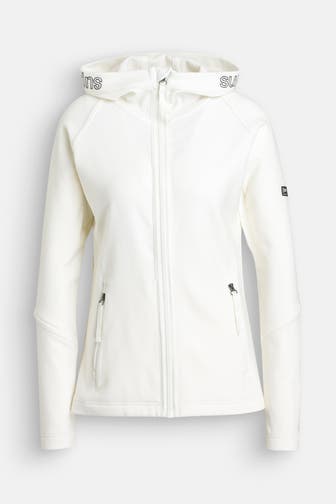 SUPER.NATURAL Sweatjacke ecru