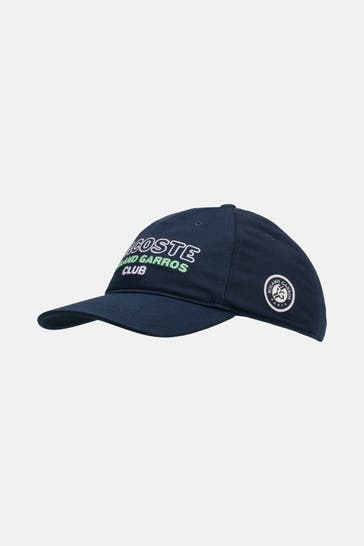 LACOSTE Basecap 'Lacoste X Roland Garros' dunkelblau