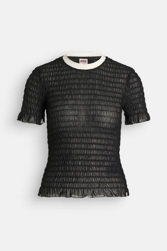 GUESS T-Shirt schwarz