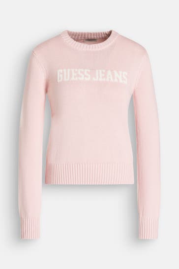 GUESS Strickpullover hellrosa
