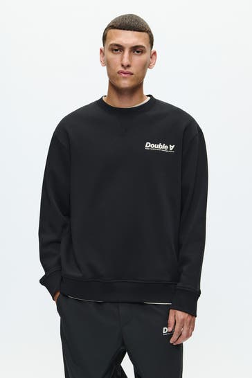 WOOD WOOD Sweatshirt schwarz