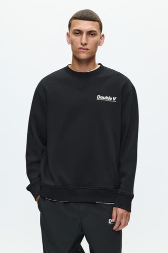 WOOD WOOD Sweatshirt schwarz